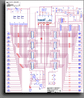 Schematic Capture Drawing of Bat Cave turntable controller